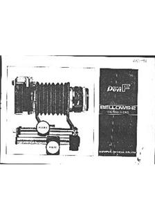 Olympus Pen manual. Camera Instructions.